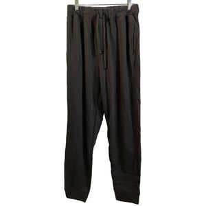 Chaser Cotton Knit Charcoal Jogger Sweat Pants Sz L Drawstring Waist Pockets NEW